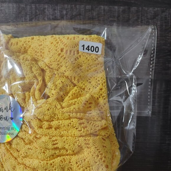 Cato Woman Plus Eyelet Lace Peasant Top 18/20W Yellow Boho Cottagecore Feminine - Picture 11 of 11